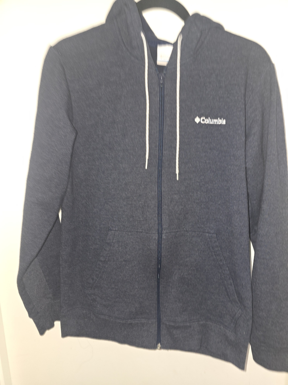 Columbia Men's Navy Full-Zip Hooded Sweater